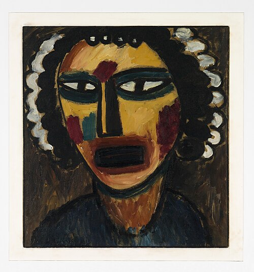 Prophet (Sibyl), 1913, Alexej von Jawlensky