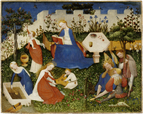 Le Jardin de Paradis, 1410, Maître du haut Rhin