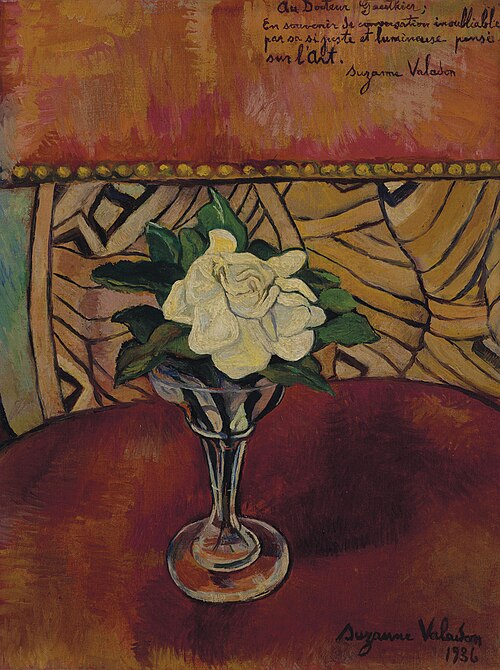 Still life with white rose, 1936, Suzanne Valadon