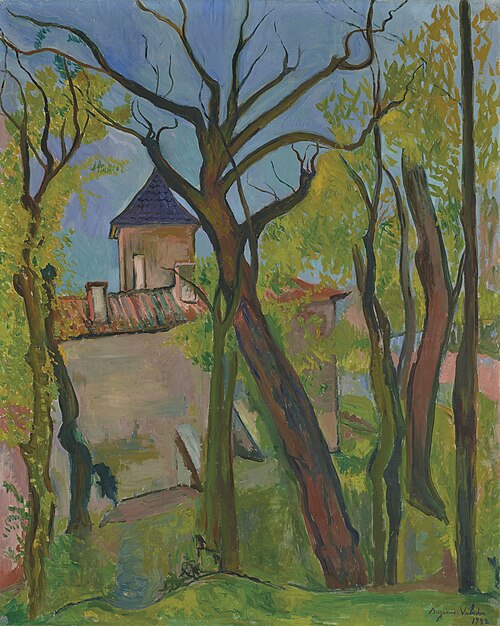 Landscape at Saint-Bernard (Ain), 1932, Suzanne Valadon