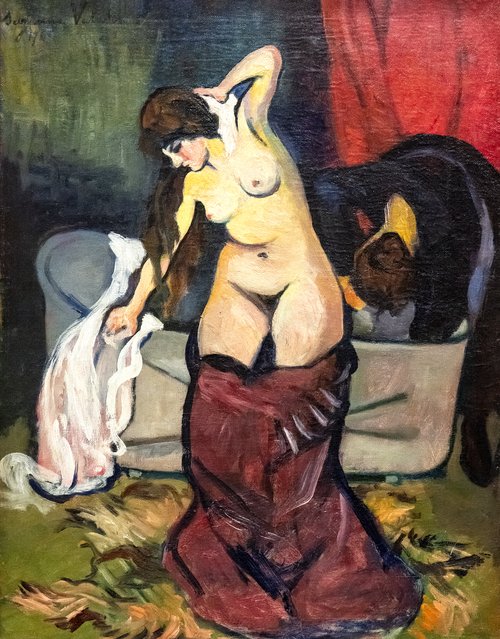 Young Girl Bathing, 1919, Suzanne Valadon