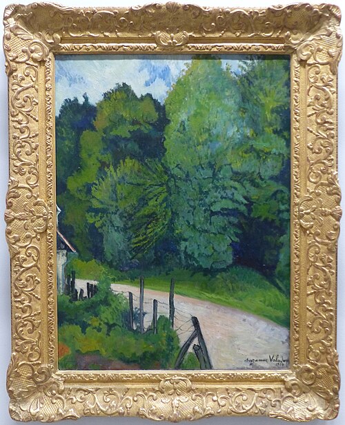 Route dans la forêt de Compiègne, 1914, Suzanne Valadon