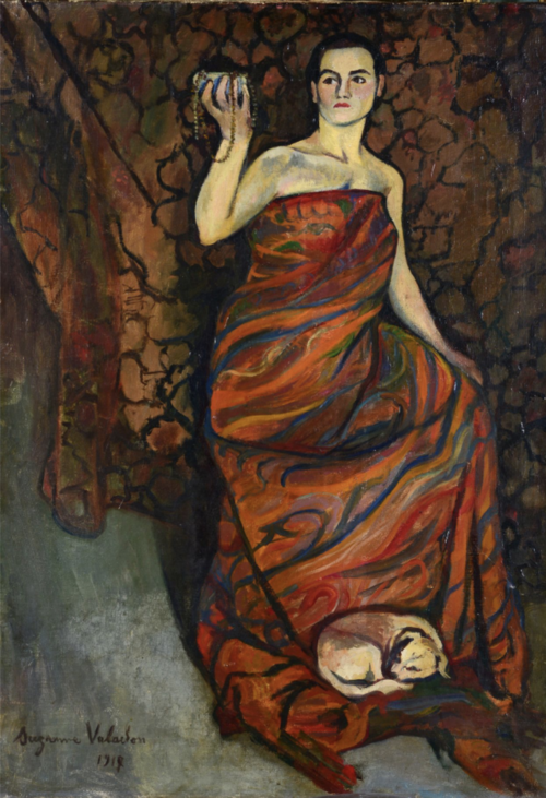 La Dame au petit chien, 1917, Suzanne Valadon