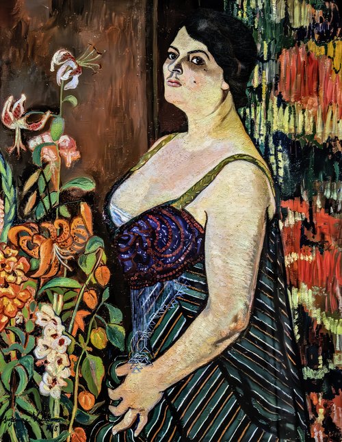 Portrait de Mauricia Coquiot, 1915, Suzanne Valadon