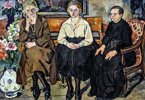 La famille Utter, 1921, Suzanne Valadon