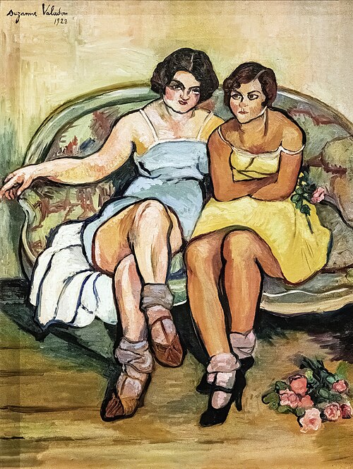 The two sisters, 1928, Suzanne Valadon