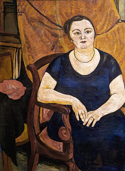 Portrait de Nora Kars, 1914, Suzanne Valadon