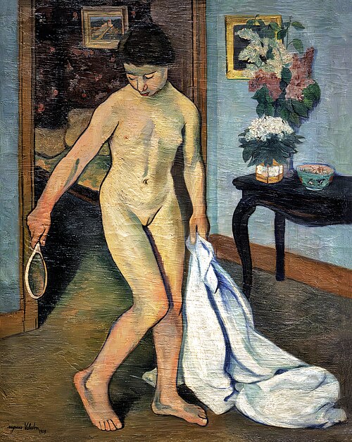 Naked in the mirror, 1909, Suzanne Valadon