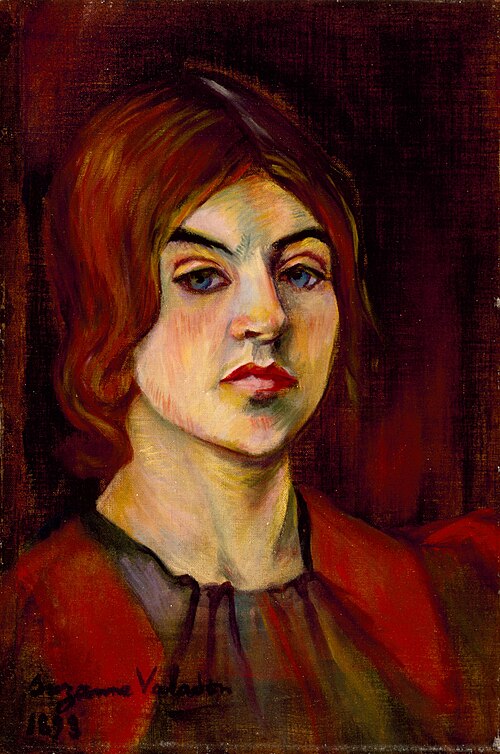 Autoportrait, 1898, Suzanne Valadon