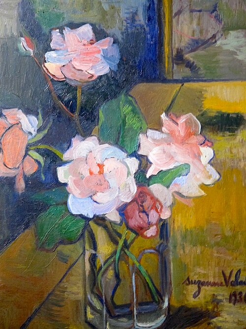 Bouquet de roses, 1936, Suzanne Valadon