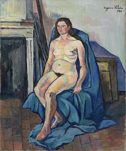 Nu au châle bleu, 1930, Suzanne Valadon