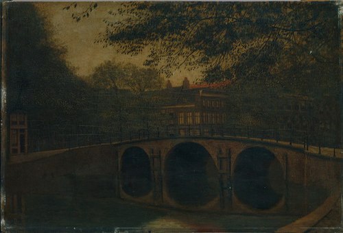 Keizersgracht bij Reguliersgracht te Amsterdam, 1898, Cornelis Gerardus 't Hooft