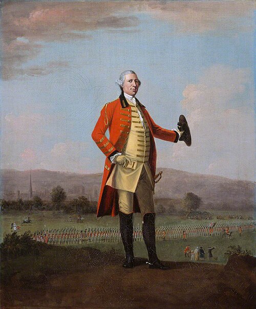 Sir Armine Wodehouse (1714–1777), MP, Colonel of the 2nd, or Eastern Regiment of Norfolk Militia, at, 1759, David Morier