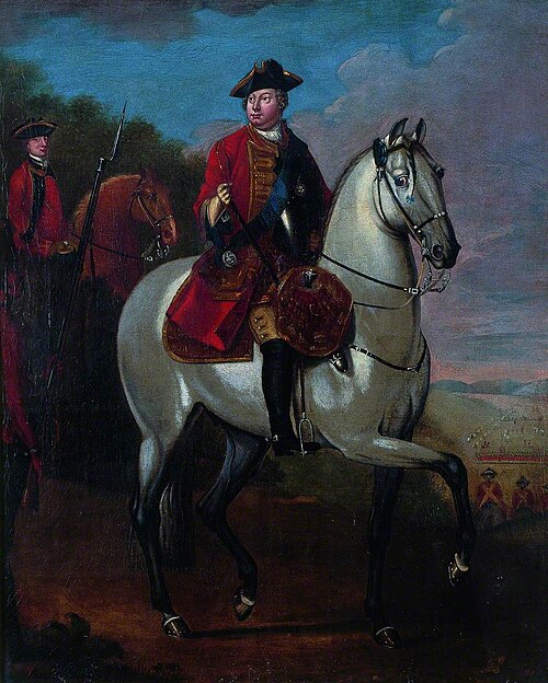 William Augustus, Duke of Cumberland, 1750, David Morier