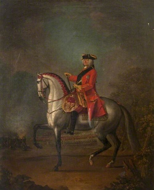 George II (1683–1760), 1757, David Morier