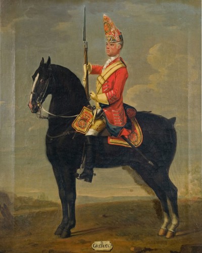 Trooper of the 2nd Horse Grenadier Guards, 1750, David Morier