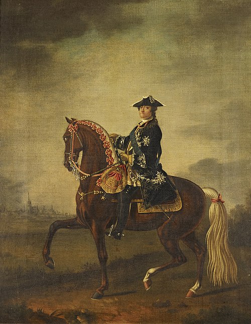 Maurice, Count of Saxony (1696-1750), called Marshal Saxe, traditionally identified as, 1755, David Morier