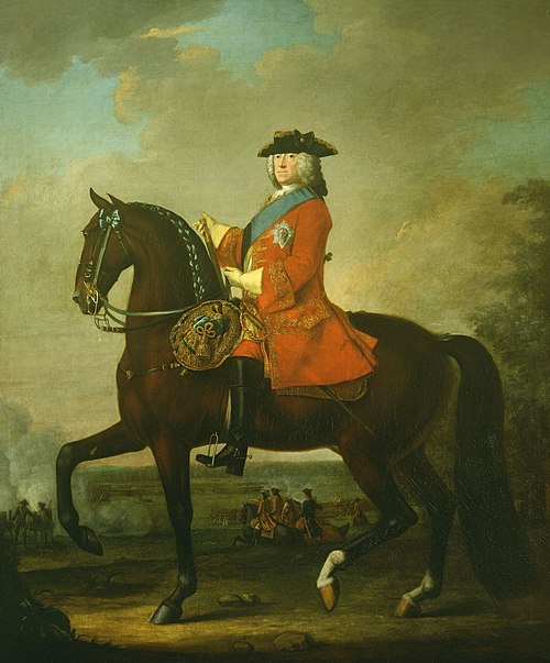 George II (1683-1760), 1745, David Morier