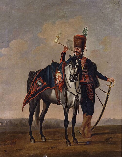 Private, Regiment of Hussars 'Karoly', 1748, David Morier