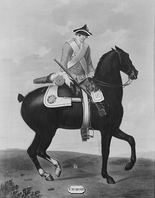 Private, 3rd Horse, 1751, David Morier