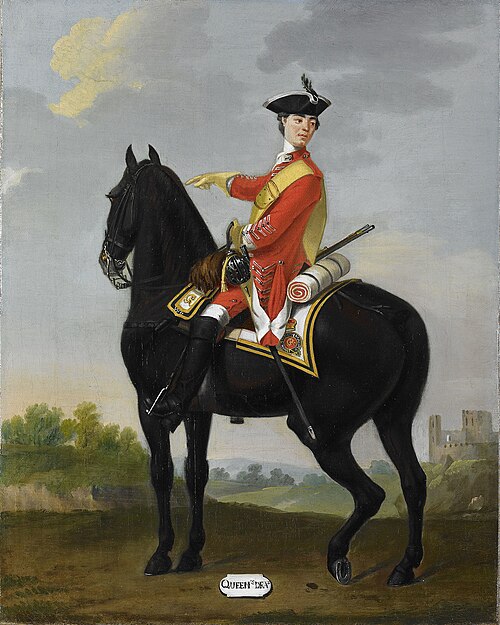Private, 7th Queen's Dragoons, 1751, 1751, David Morier