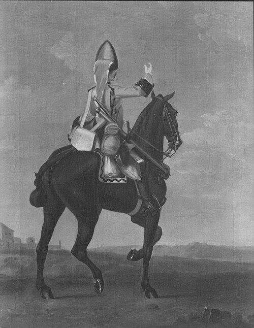 Grenadier, Regiment of Dragoons "Styrum", 1748, David Morier