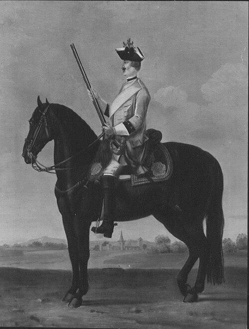 Private, Regiment of Horse 2A "Montigny", 1749, David Morier