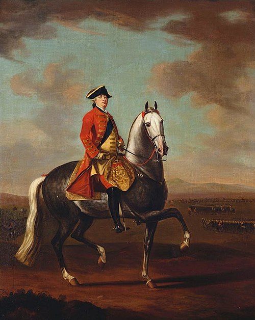 George III (1738-1820), 1765, David Morier