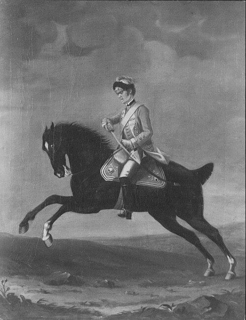 Private, 17th Light Dragoons, 1760, David Morier
