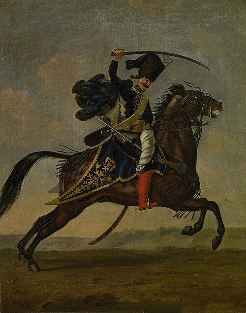 Private, Regiment of Hussars 'Kalnoky', 1748, David Morier