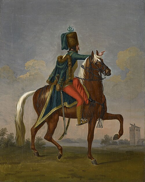 Private, Regiment of Hussars "Nadasdy" (?), 1748, David Morier