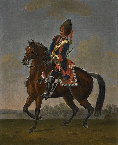 Grenadier, Regiment of Dragoons "Althann", 1748, David Morier