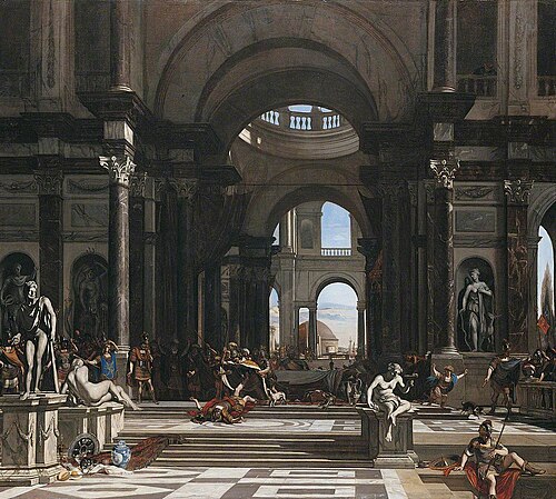 Alexander Slaying Cleitus, 1663, Daniel de Blieck