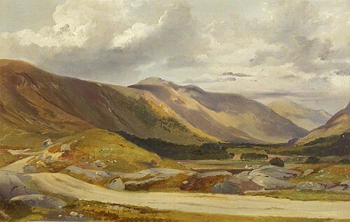 Glen Lyon (left side), 1841, Richard Ansdell