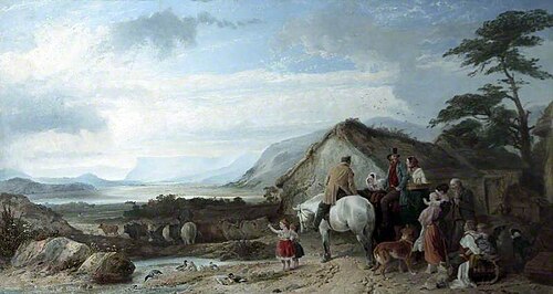 The Drover's Halt, 1846, Richard Ansdell