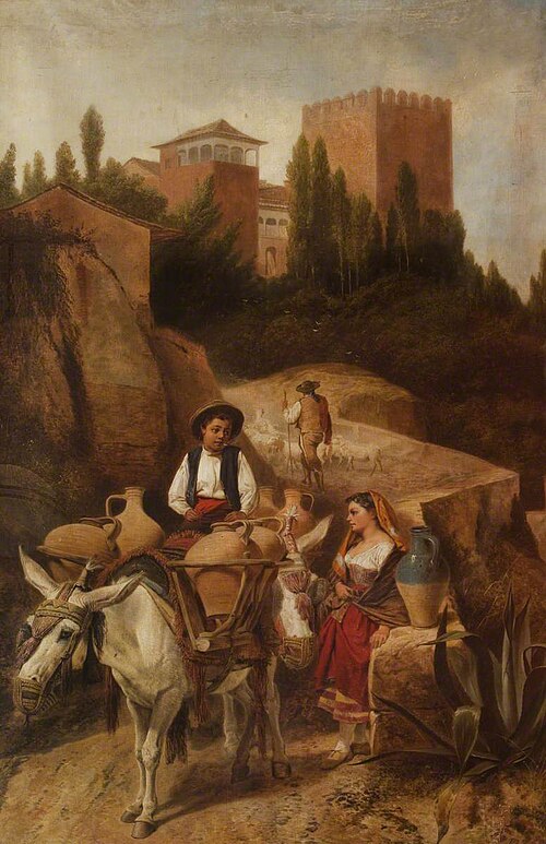 The Water Carriers, 1866, Richard Ansdell