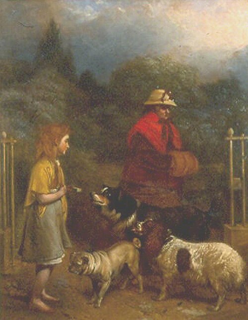 Misplaced Affections, 1881, Richard Ansdell