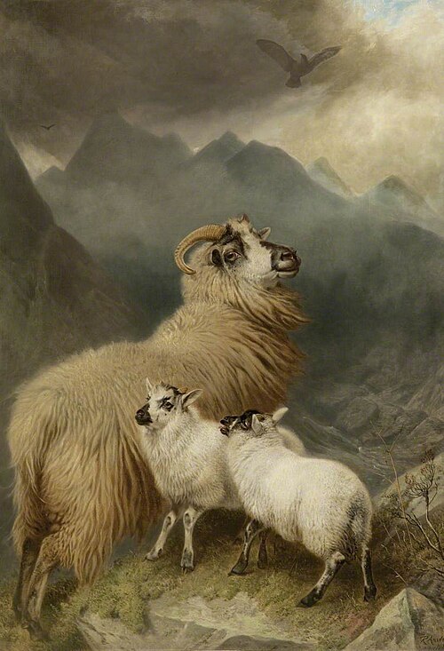 Spring Passing Clouds, Isle of Skye, 1883, Richard Ansdell