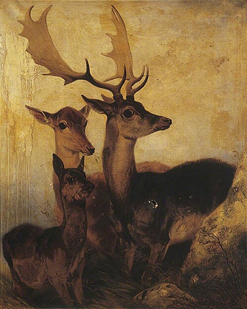 Startled Deer, , Richard Ansdell