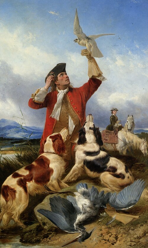 Hawking, 1863, Richard Ansdell