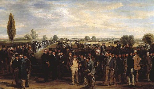A Ploughing Match, , Richard Ansdell