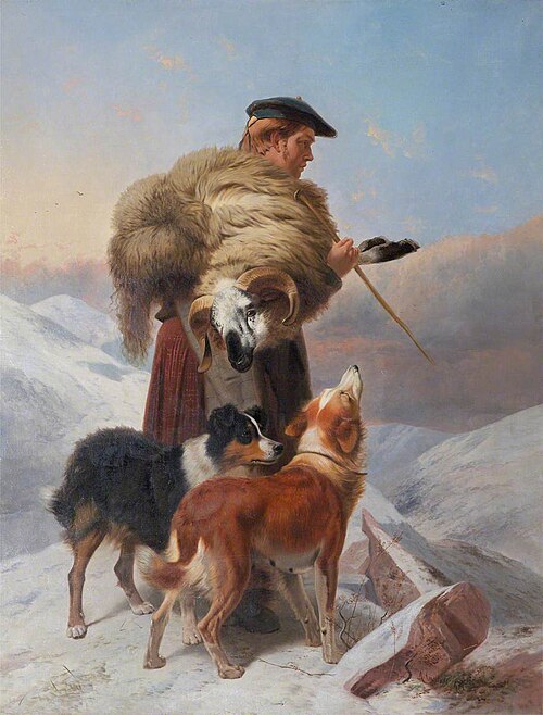 The Lost Sheep, 1866, Richard Ansdell