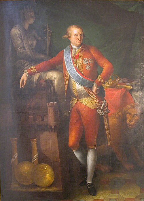 Portrait of Charles IV, 1789, Bernardo Martínez del Barranco