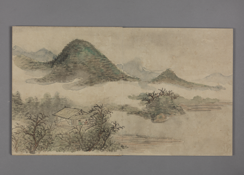 董诰四景山水图册, , Dong Gao