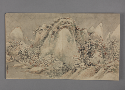 董诰四景山水小册, , Dong Gao
