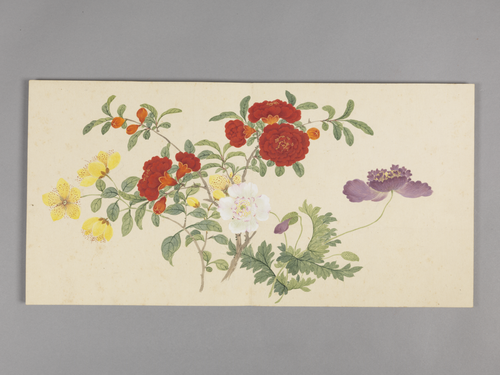 董诰四季花卉册, , Dong Gao