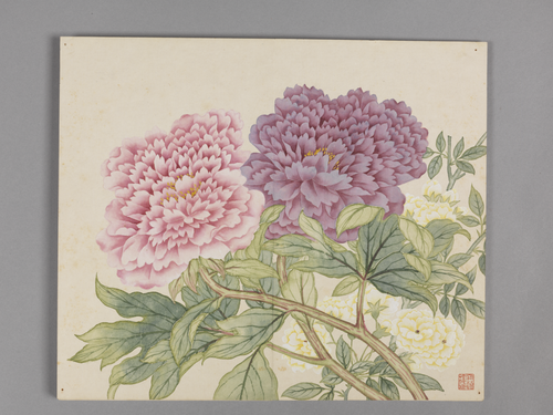 董诰绣谷丛芳图册, , Dong Gao
