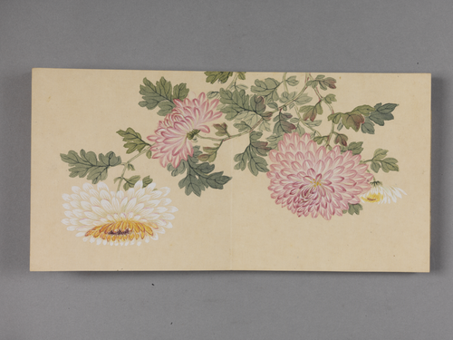 董诰郦谷迎春图小册, , Dong Gao