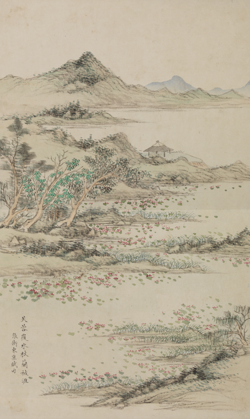 董诰山水人物小册, , Dong Gao
