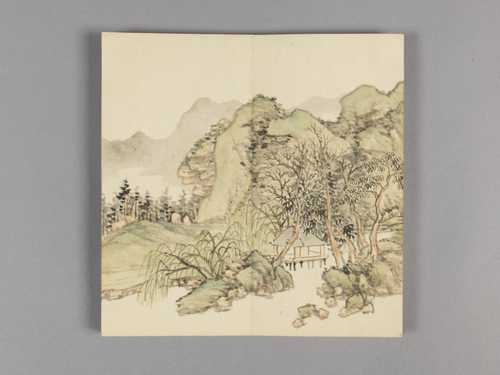 董诰仿宋元山水册, , Dong Gao